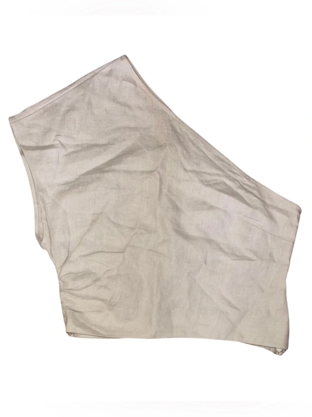SIR. Affogato Asymmetric Top in Ecru - Picture 8 of 15